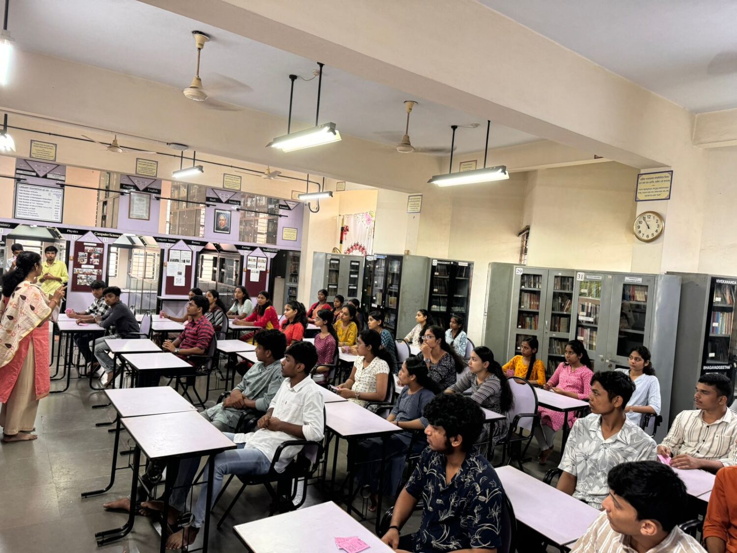 Ug Library Library Orientation for UG Students | Canara College, Mangaluru