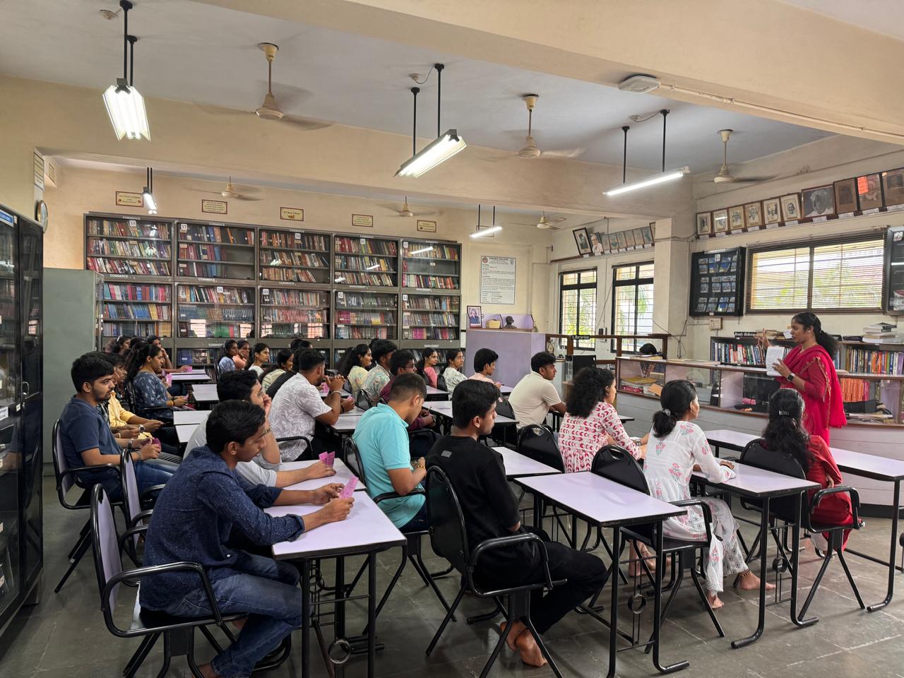 Ug Library Library Orientation for UG Students | Canara College, Mangaluru